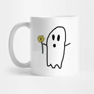 Sunflower Ghost Mug